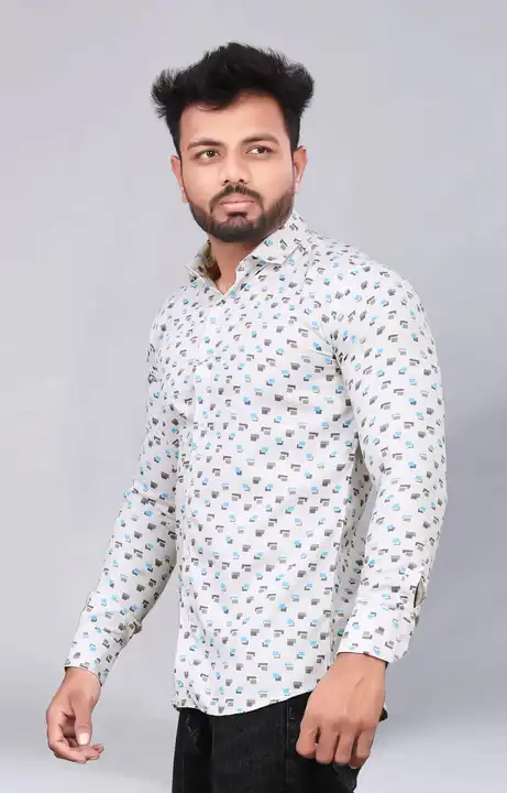 Men's shirt, cotton shirt uploaded by Shreeji Fashion on 4/22/2023