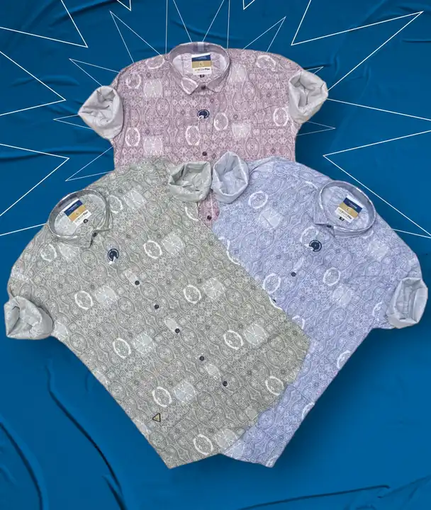 Digital printed shirts  uploaded by Kuldevi garment on 4/22/2023