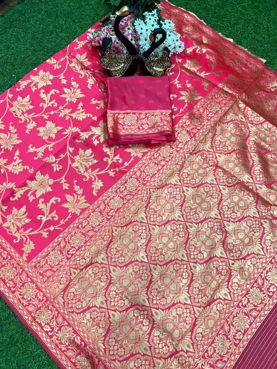 Litch silk saree uploaded by GS Traders on 4/22/2023