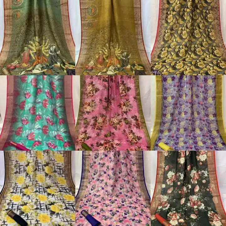 Digital saree uploaded by GS Traders on 4/22/2023