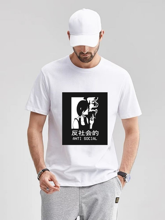 Printed t-shirt for men  uploaded by Krishna Mart on 4/22/2023