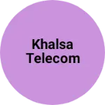 Business logo of Khalsa telecom