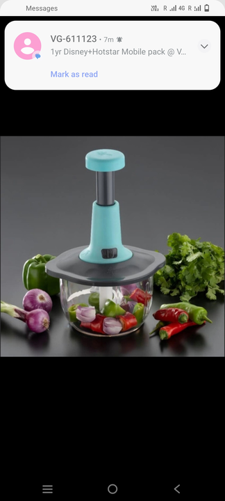 Vegetable Push Chopper 800ml uploaded by PARFECT CHOICE on 4/22/2023