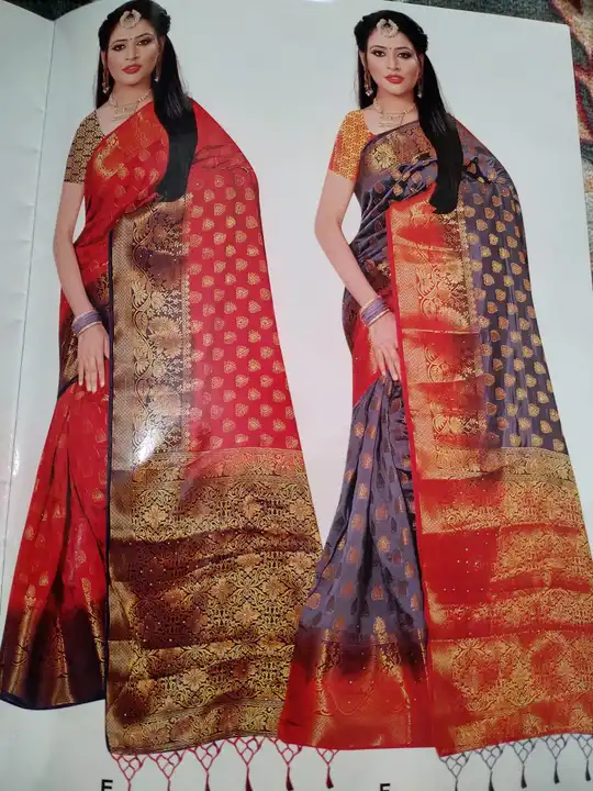 Banarsi silk saree  uploaded by Aashirwad suit and sarees on 4/22/2023