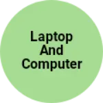 Business logo of Laptop and computer ripering & seals services