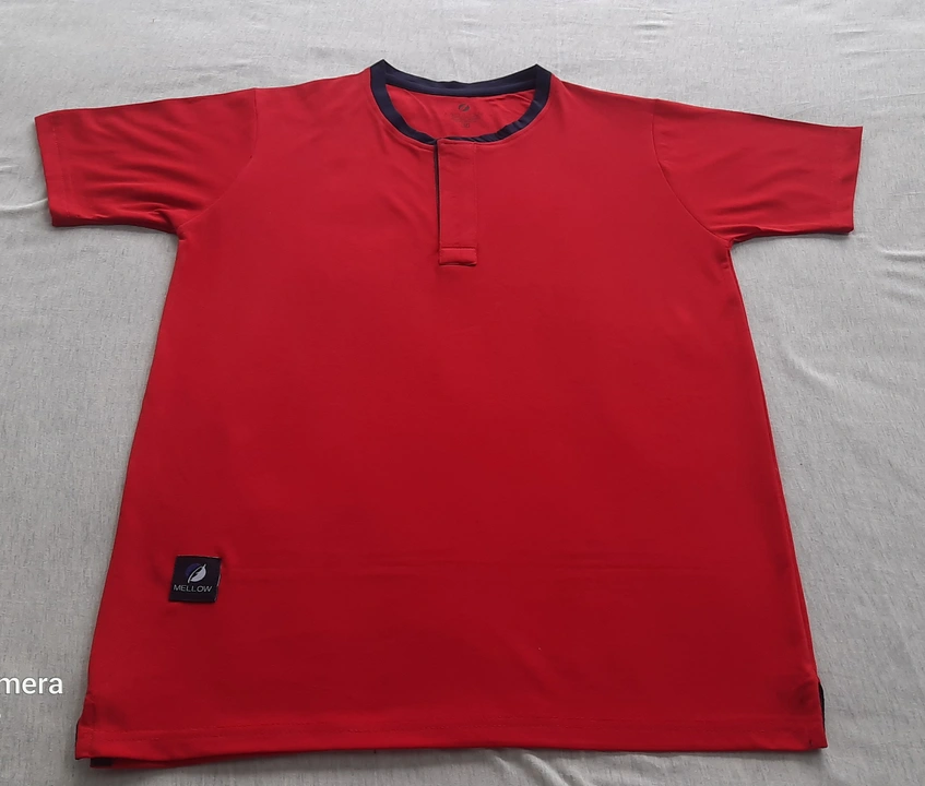Henley neck tshirt  uploaded by Manchester fashion on 4/22/2023