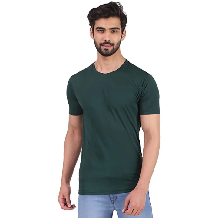 Round neck plain tshirt  uploaded by Shree Anjani Enterprise on 4/22/2023
