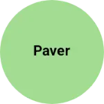 Business logo of Paver
