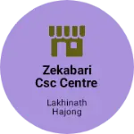 Business logo of Zekabari CSC Centre