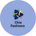 Business logo of Chia fashions