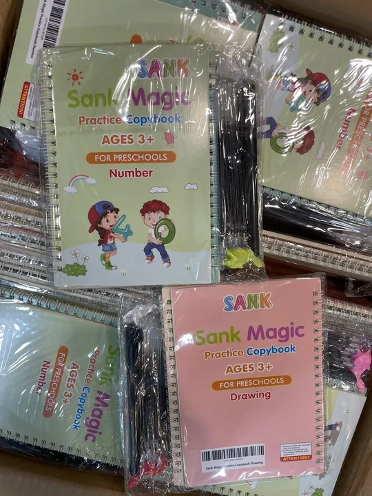 Sank Magic Practice Copybook, Number Tracing Book for Preschoolers with Pen, Magic Calligraphy Copyb uploaded by Ravbelli on 4/22/2023
