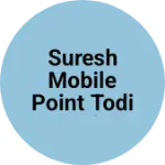 Business logo of SURESH MOBILE POINT TODI MODE JAIPUR