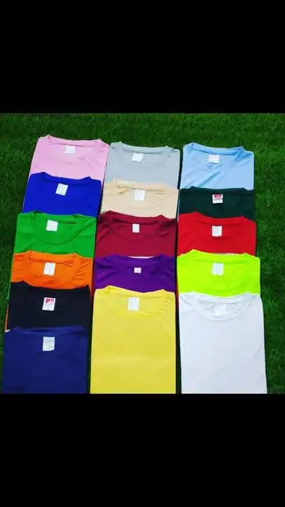 Plain Sublimation Colour T shirts  uploaded by Navya Collection on 4/22/2023