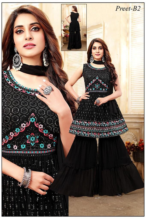 Palazzo sets heavy sets work fancy medium low range high range all avlble uploaded by Radha Creation , Maira sales for Readymade items on 4/22/2023