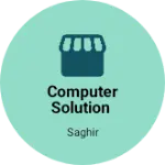 Business logo of Computer solution