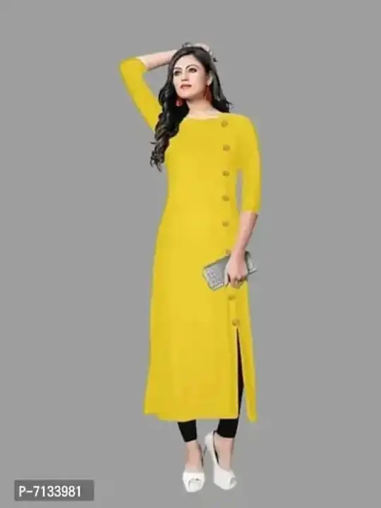 New side booton kurti  uploaded by Quick buy on 4/22/2023