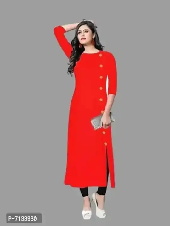 New side booton kurti  uploaded by Quick buy on 4/22/2023
