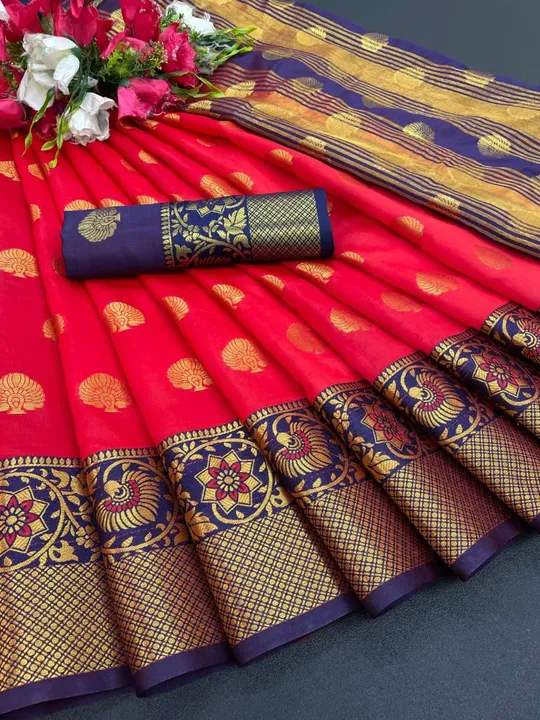 Cotton Silk Sarees  uploaded by Krisha Enterprise on 4/22/2023