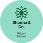 Business logo of Sharma & Co.