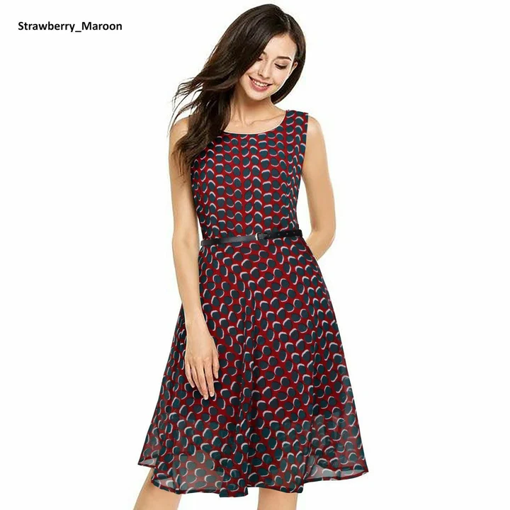 Strawberry Western Dress  uploaded by COLIONAPPAREL  on 4/22/2023