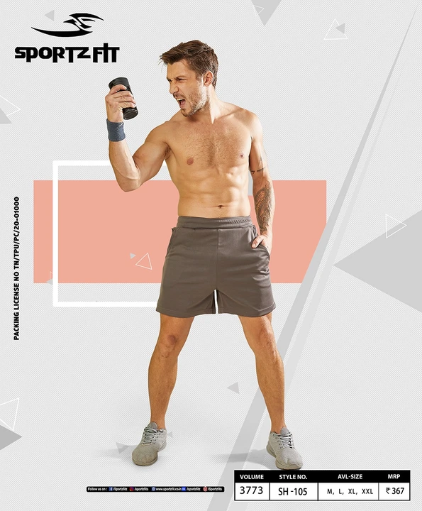 Sports wear shorts  uploaded by business on 4/22/2023