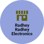 Business logo of Radhey radhey electronics & mobiles world