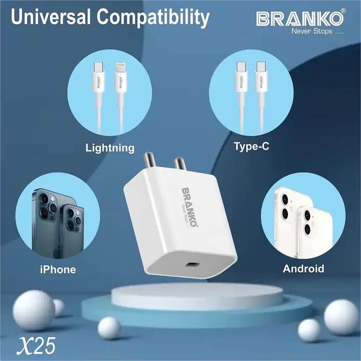 Branko 25W PD Fast Charger  uploaded by A D Enterprises  on 5/10/2024