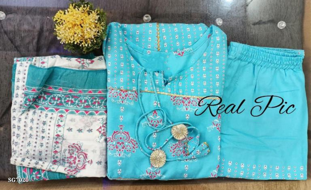 Catalog Name: *🆕three pcs suit collection 🆕*

*Original Quality*

*FULL  STOCK AVAILABLE* 
        uploaded by Sonam karan fashion superior on 4/22/2023