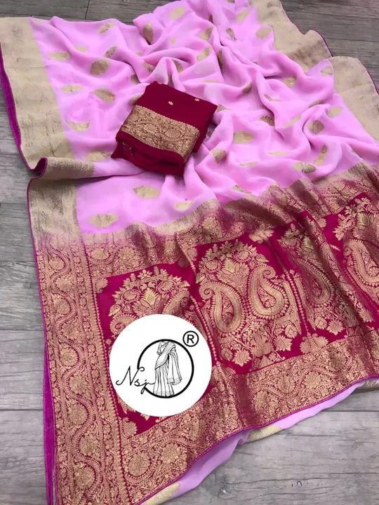 presents summer collection 

beautiful colour combination saree for all ladies 

👉keep shopping wit uploaded by Gotapatti manufacturer on 4/23/2023