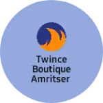 Business logo of Twince boutique amritser
