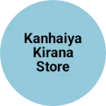 Business logo of Kanhaiya kirana store
