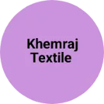 Business logo of Khemraj textile