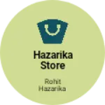 Business logo of Hazarika store