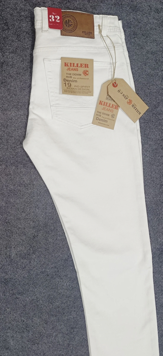 Super white jeans uploaded by Amyra textiles on 4/23/2023