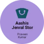 Business logo of Aashis jenral stor