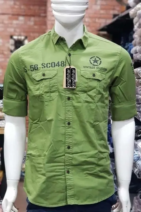 Cargo shirts m l XL  uploaded by Ahmedabad store on 4/23/2023