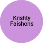 Business logo of Krishty faishons