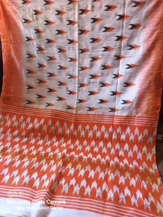 Handloom silap khadi cotton saree  uploaded by Sujata saree cantre on 4/23/2023
