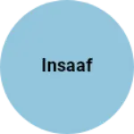 Business logo of Insaaf