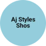Business logo of Aj styles shos