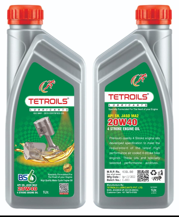 Tetroils Lubricants  uploaded by Tetroils Lubricants Pvt Ltd on 4/23/2023