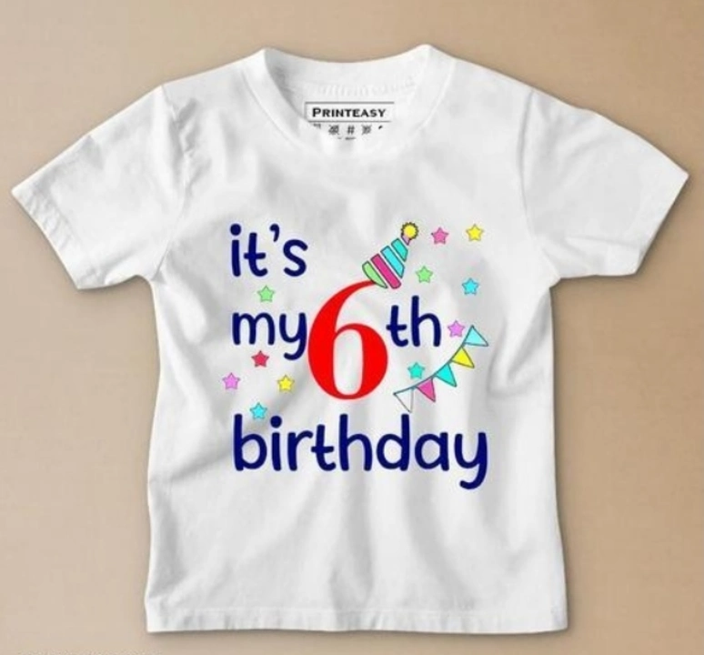 Birthday T shirt uploaded by Navya Collection on 4/23/2023