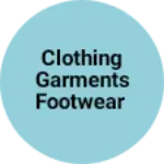 Business logo of Clothing Garments footwear