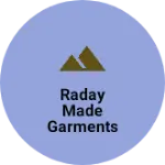 Business logo of Raday made garments