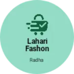 Business logo of Lahari fashon