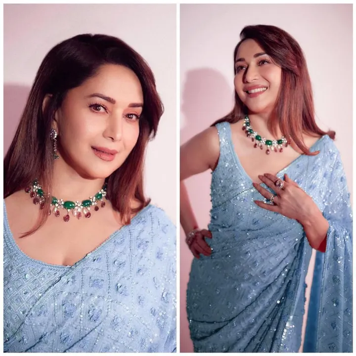 Georgette sequence saree  uploaded by SAURYA LIFE STYLE on 4/23/2023