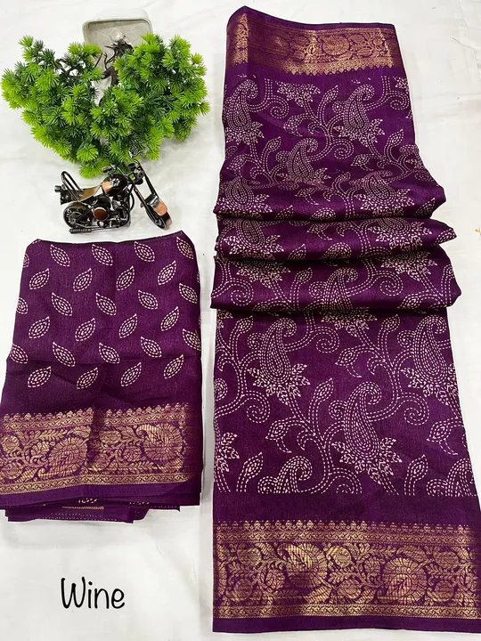 Tussar silk saree  uploaded by SAURYA LIFE STYLE on 4/23/2023