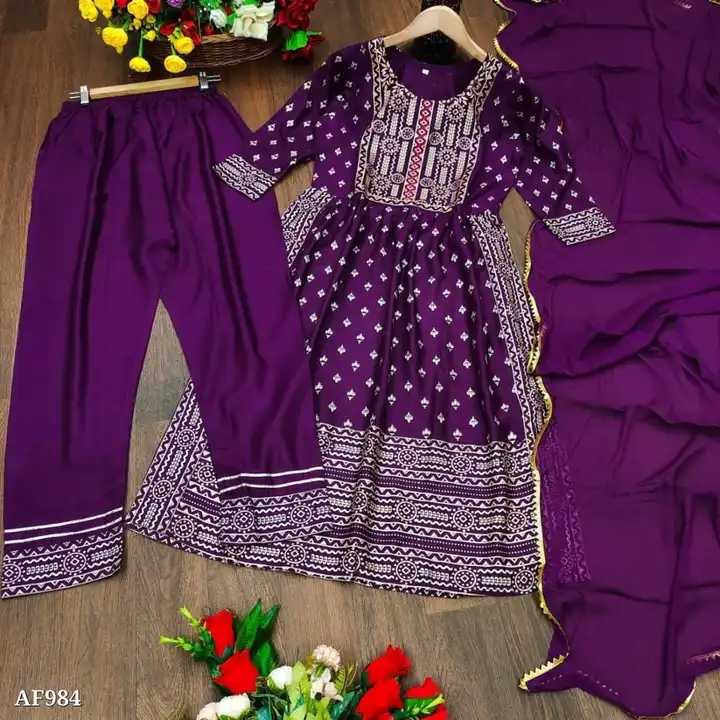Nyra cut kurti pant uploaded by R&A Traders on 4/30/2024