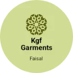 Business logo of Kgf garments collection