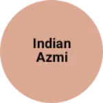 Business logo of Indian azmi